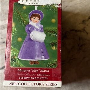 Keepsake Ornament - Margaret 'Meg' March